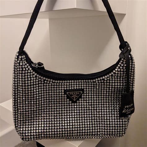 prada diamante bag.